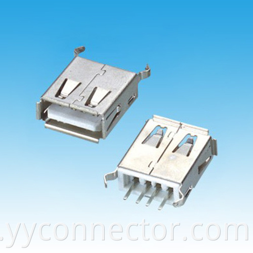 USB A/F DIP 180° Connector